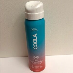 Brand New! Sealed! Coola Clear Sunscreen Spray SPF50 Guava Mango 30ml